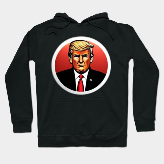 trump mugshot Hoodie by Mcvipa⭐⭐⭐⭐⭐